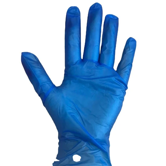 Guantes de vinilo de PVC desechables de grado alimenticio